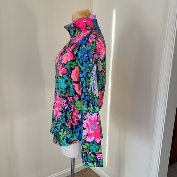 New! Lilly pulitzer XS Lenona UPF 50 zip up jacket. - Picture 4 of 11